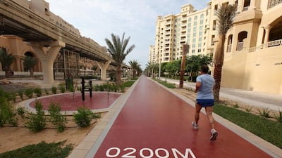 Experts say that high rates of illnesses caused by physical inactivity can be significantly reduced by committing to at least 30 minutes’ exercise a day. Pawan Singh / The National