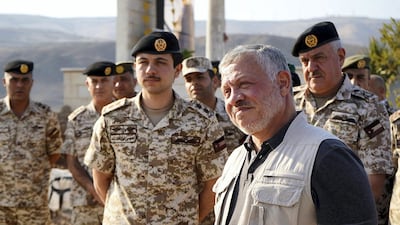 King Abdullah visits Baqoura photos from Royal Court