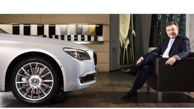 The chairman of the board of management of BMW AG, Dr Norbert Reithofer, announced the change to front-wheel-drive cars.