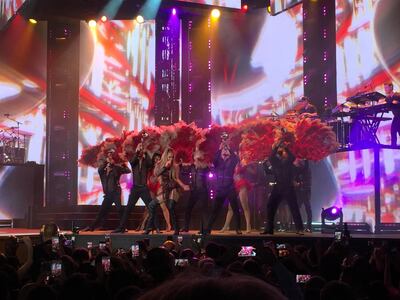 JLo changed her outfit five times