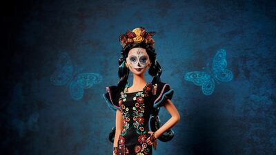 The new Barbie has been created to commemorate the Mexican Day of the Dead. EPA