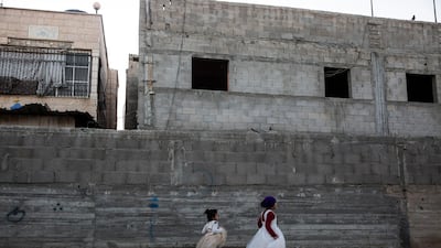 Bedouin girls in Rahat, the largest Bedouin township in Israel. Heidi Levine for The National