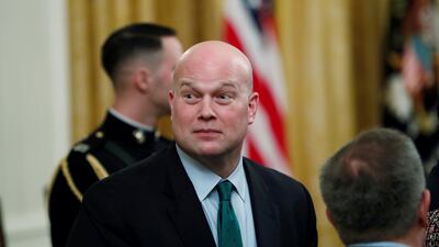Matthew Whitaker previously served as the US attorney for the Southern District of Iowa. Reuters