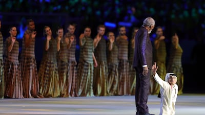 Al Muftah, who hopes to become a Paralympian, was named a Fifa ambassador in April. EPA