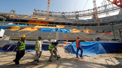 Qatar has faced fierce criticism for its treatment of the migrant workers building stadiums for the 2022 World Cup. Reuters