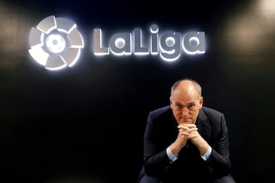 La Liga president Javier Tebas has criticised the Premier League's financial dominance. Reuters