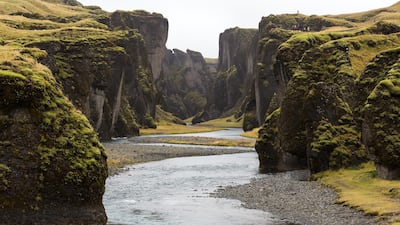 Fjaðrárgljúfur in south Iceland is closed to tourists to give the region time to recover from overtourism. Courtesy Wikimedia Commons / Jon Flobrant