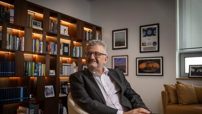 Fabio Piano, the new vice chancellor NYU Abu Dhabi. Photo: Antonie Robertson/The National