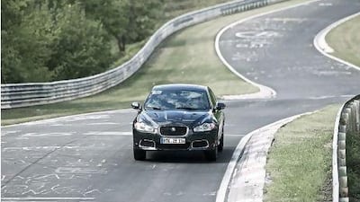 The Jaguar XF-R Black Pack comes equipped with stability control that isn't too intrusive and gives you the impression of being far more in control than you actually are. Courtesy of Jaguar