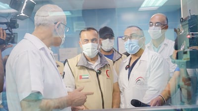 As part of Operation Gallant Knight 2, organised by the Ministry of Defence, the Emirates Red Crescent, in co-operation with the Health Directorate in Latakia, Syria, has launched the 'Cardiac Care' initiative