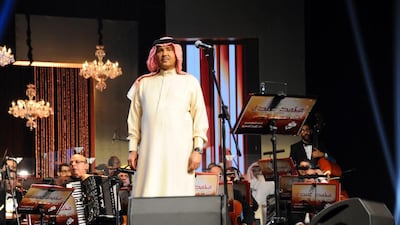 Saudi Arabian singer Mohamed Abdo’s career spans five decades with over 100 albums released. Courtesy Abu Dhabi Festival