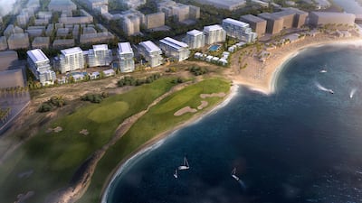 Mayan, a project on Yas Island, is an investment zone residential development of more than 700 homes, including studios, one-, two-, three- and four-bedroom apartments as well as town houses, villas and penthouses. Courtesy Aldar Properties