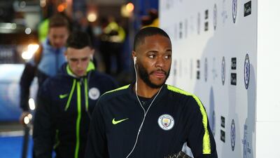 Raheem Sterling was the victim of reportedly racist abuse during Manchester City's Premier League match at Chelsea. Getty