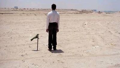 Photographs With Flags, 1997 - 2003, Photographs, Dimensions variable, Courtesy Mohammed Kazem