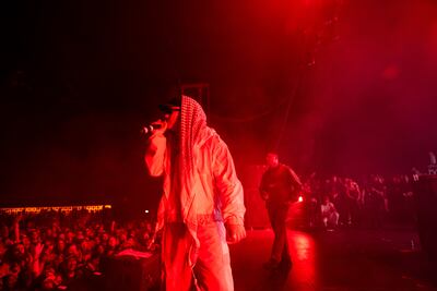 Kneecap members Mo Chara and Moglai Bap are banned from entering Hungary. Getty Images