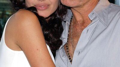 Angelina Jolie married Billy Bob Thornton in Las Vegas in 2000. AFP