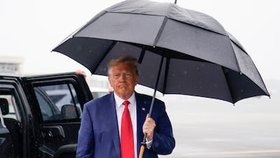 It was not clear whether Donald Trump was speaking to his political opponents in the 2024 election or witnesses and prosecutors involved in the criminal cases against him. AP