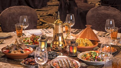 Iftar spread at Sofitel JBR