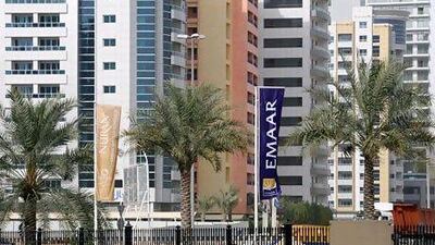 Emaar Properties, the region's biggest developer, was down 2.8 per cent to Dh2.75 a share.