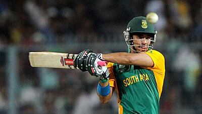 JP Duminy was very unlucky to be out on 99.