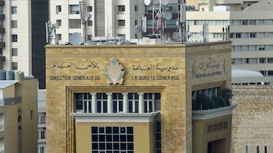 The Lebanese General Security building in Beirut, where a deadline for Egyptians working illegally in Lebanon to arrange proper documentation has been set. EPA