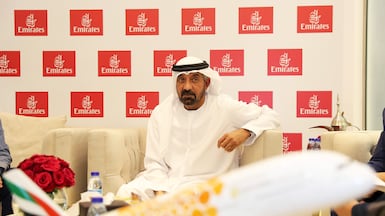 Sheikh Ahmed’s aviation career began in 1985, when he was appointed president of the Dubai Department of Civil Aviation. Pawan Singh / The National