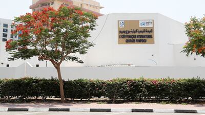 Pupils at Lycee Francais International Georges Pompidou have a consistently outstanding performance in mathematics across all ages, DSIB's latest quality indicators report showed. Photo: Pawan Singh / The National