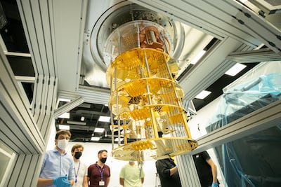 Technology Innovation Institute, Abu Dhabi, revealed its own quantum computer last year. Photo: TII