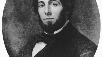 Novelist Herman Melville (1819 - 1891). Getty Images