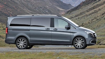 The V-Class can handle sturdy terrain.