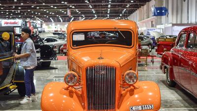 A customised 1930s GMC truck. Khushnum Bhandari for The National