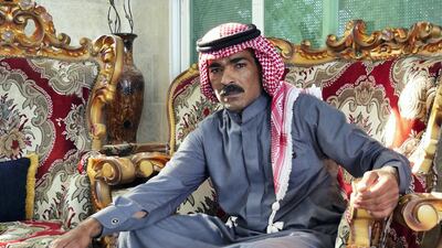 Sheikh Sulaiman Mohammed Abu Khorma in his home on the outskirts of Zarqa. He was at the centre of truce talks between the two families after the attack victim's father was jailed for killing a man, which led to the revenge attack on the teenager.