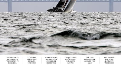 The May 2017 cover of Luxury magazine.