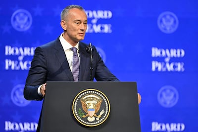 Nickolay Mladenov, the Board of Peace's high representative for Gaza, says phase two of the peace plan needs to 'move very fast'. AFP