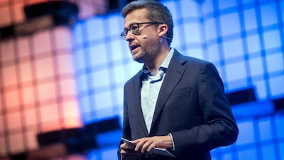 EU Commissioner for Research, Science and Innovation, Carlos Moedas warned Artificial intelligence must no longer be treated just as technology. Antonio Cotrim/ EPA