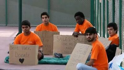 Muhammad Anjum, Ehsan Mohammadpour, Tiwa Omope, Waissuddin Fakherpour and Mahdi Shishehgar have joined the Five Days for the Homeless campaign.