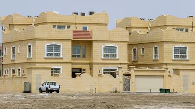 Khalifa City villas: Q4 2014 down 4% year-on-year. 3BR - Dh135,000 average rental rate. 4BR - Dh150,000 average rental rate. 5BR - Dh180,000 average rental rate. Mona Al Marzooqi / The National