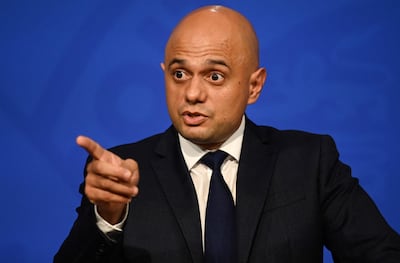 Britain's Health Secretary Sajid Javid wants action. AFP