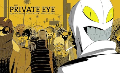 Vaughan independently published The Private Eye online before it was released in book format. Photo: Brian K Vaughan