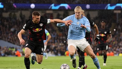Willi Orban - 4 Breathed a sigh of relief after Haaland outmuscled and outran him but then failed to beat goalkeeper early in the game. Should have done better to stop Akanji from taking the shot that led to City’s sixth goal. Getty