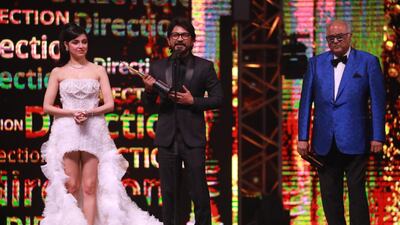 Filmmaker Vishnuvardhan's film 'Shershaah' won both Best Director and Best Picture.