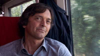 Professor Mark Moogalian plays himself Clint Eastwood's film 'The 15:17 to Paris'. Courtesy of Warner Bros. Pictures