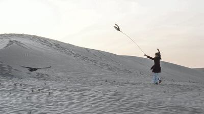Osha's mother teaches the sport at Abu Dhabi Ladies’ Club. Vidhyaa Chandramohan for The National