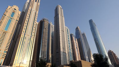 Dubai Marina. The DLD initiative aims to provide a flexible and accessible rental solution. Chris Whiteoak / The National