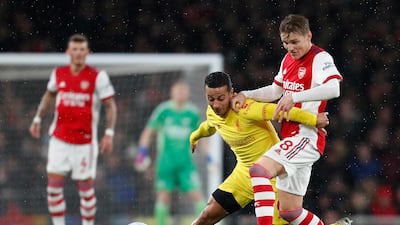 Thiago Alcantara – 6. The 30-year-old had a poor first half and presented Arsenal with a good chance after the break. He redeemed himself with a splendid pass to Jota for the opening goal. Replaced by Jones in the final minute. AFP