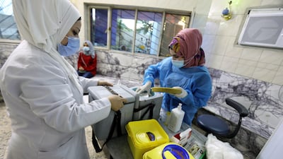 Iraq's health system is battling a cholera outbreak in parts of the country. EPA