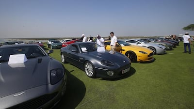 This weekend saw the first Concours of Aston Martin Cars at Yas Links Golf Club on Yas Island.