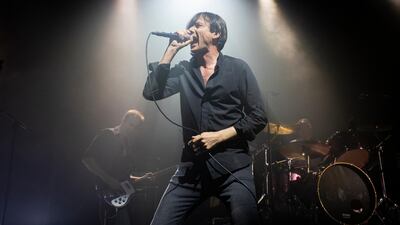 Brett Anderson of Suede at the O2 Academy in Leeds in April. He is the latest star to take on the alt-rock autobiography Getty