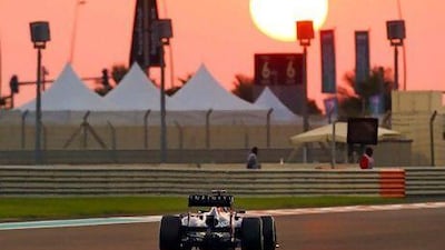 A view of the Yas Marina Circuit. The cost of running an F1 event on an annual basis is believed to run into hundreds of millions of dollars. Valdrin Xhemaj / EPA
