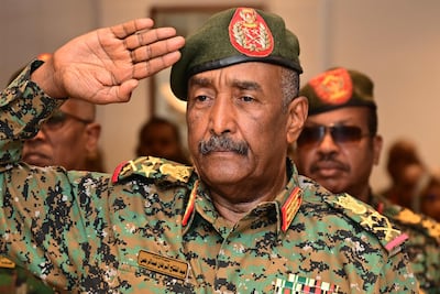 Sudan's army chief Gen Abdel Fattah Al Burhan has seen his forces lose ground to the RSF. AFP